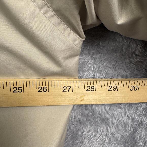 Alaska Mens XL Reversible Fleece Jacket Navy Beige Winter Coat Insulated Cozy - Picture 7 of 9